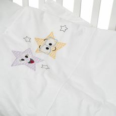 Змінна постіль 3 ел Twins Eco Stars 3090-TS-01, white, білий
